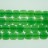 Faceted Flat Square Dyed Jade Apple Green 14mm 16"