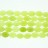 Faceted Oval Dyed Jade Light Green 12x16mm 16"