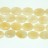 Faceted Flat Oval Yellow Jade 18x25mm 16"