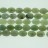 Faceted Flat Oval New Jade 13x18mm 16"