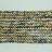 Faceted Round Bead Two-Tone Clear Quartz & Gold 4mm 16"