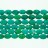 Oval Stabilized Green Turquoise 10x14mm 16"