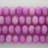 Faceted Roundel Dyed Jade Light Purple 5x8mm 16"