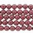 Faceted Round Bead Dyed Jade (Ruby) 16mm 16"