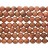 Faceted Round Bead Goldstone 10mm 16"
