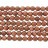 Faceted Round Bead Goldstone 8mm 16"