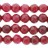 Faceted Round Bead Dyed Jade Ruby 4mm 16"