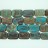 Flat Rectangle Colorful Agate 20x30mm 16"