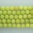 Faceted Round Bead Dyed Jade Light Green 10mm 16"