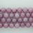 Faceted Round Bead Dyed Jade Light Purple 12mm 16"