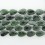 Faceted Flat Teardrop Center Drilled Dyed Jade Dark Green 20x30mm 16"