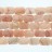 Faceted Flat Rectangle Pink Aventurine 18x25mm 16"