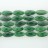 Faceted Flat Teardrop Center Drilled  Dyed Jade Dark Green 12x26mm 16"