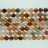 Faceted Round Bead Red Fire Agate 8mm 16"