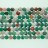 Faceted Round Bead Multicolor Fire Agate 6mm 16"
