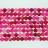 Faceted Round Bead Fuchsia Fire Agate 6mm 16"