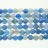 Faceted Round Bead Blue Fire Agate 10mm 16"