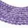 Faceted Pillow Amethyst 10x14mm 16"