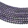 Faceted Round Bead Amethyst 10mm 16"