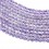 Faceted Round Bead Amethyst 8mm 16"