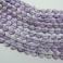 Faceted Hexagon Cape Amethyst  12mm 16"