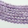 Faceted Flat Coin Cape Amethyst 9mm 16"