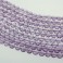Faceted Flat Coin Amethyst 9mm 16"