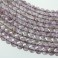 Faceted Round Bead Amethyst 12mm 16"