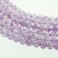 Faceted Round Bead Cape Amethyst 10mm 16"