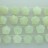 Faceted Pentagon New Jade 15x15mm 16"