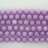 Faceted Round Bead Dyed Jade Purple 12mm 16"