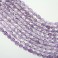 Faceted Flat Oval Amethyst 11x15mm 16''