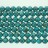 Round Bead Mosaic Copper Turquoise 10mm 16"