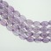 Faceted Rice Amethyst 12x18mm 16"