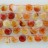 Faceted Coin Top Drilled Carnelian 12mm 8"