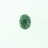 Faceted Oval Cabochon Green Spot 12x16mm Sold Individually