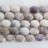 Faceted Twist Oval Sage Amethyst 15x20mm 16"