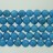 Round Bead Stabilized Blue Turquoise 12mm 16"