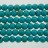 Round Bead Stabilized Blue Turquoise 3mm 16"