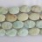 Faceted Twist Oval Chrysoprase 20x30mm 16"