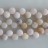 Faceted Flat Dancing Coin Pink Opal 8mm 8"