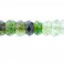 Faceted Roundel Tourmaline Multicolor 2x4mm 16"