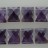 Faceted Rectangle Cubic Zirconia Double Drilled Amethyst 10x12mm 8"