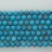 Round Bead Stabilized Blue Turquoise 8mm 16"