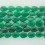 Faceted Flat Teardrop Dyed Jade Green 13x18mm 16"