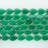 Flat Teardrop Dyed Jade Green 15x20mm 16"