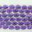 Faceted Flat Teardrop Dyed Jade Purple 18x25mm 16"
