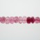 Faceted Roundel Tourmaline Pink 2x4mm 16"