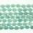 Faceted Flat Teardrop Center Drilled Amazonite 15x23mm 16"