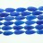 Faceted Flat Teardrop Dyed Jade Blue 10x24mm 16"
